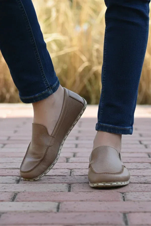 Barefoot Matte Brown Moccasins