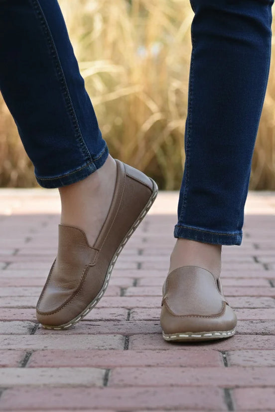 Barefoot Matte Brown Moccasins