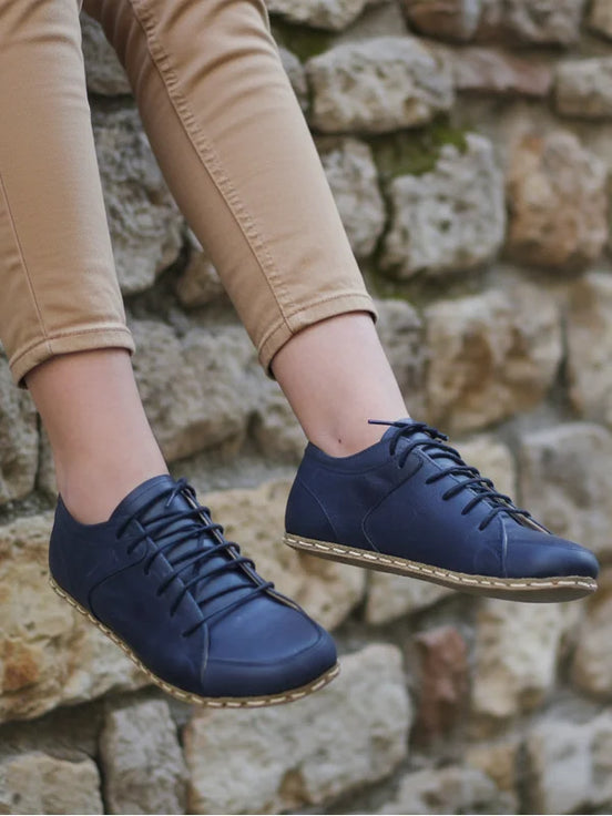 Barefoot Navy Blue Sneakers for Women