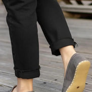 Barefoot Nubuck Gray Penny Loafers