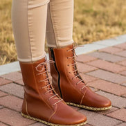 Barefoot Ladies Tan Ankle Boots