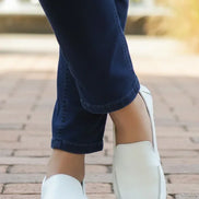 Barefoot White Moccasins