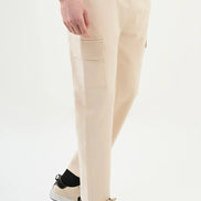 Marion Beige Cargo Pants