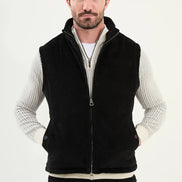 Black Corduroy Vest