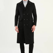 Marina Double Breasted Wool Cashmere Coat