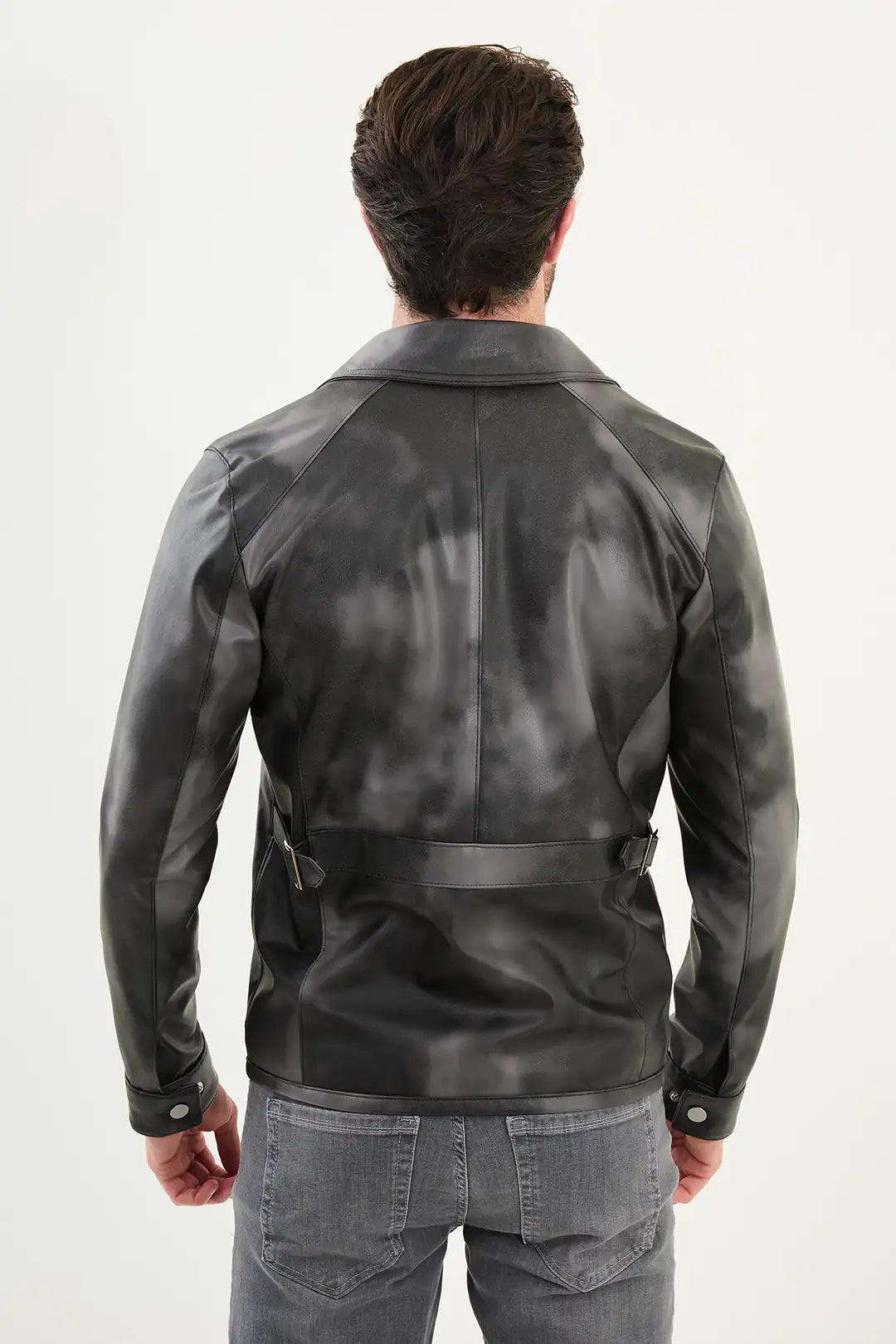 Marina Leather Jacket Men