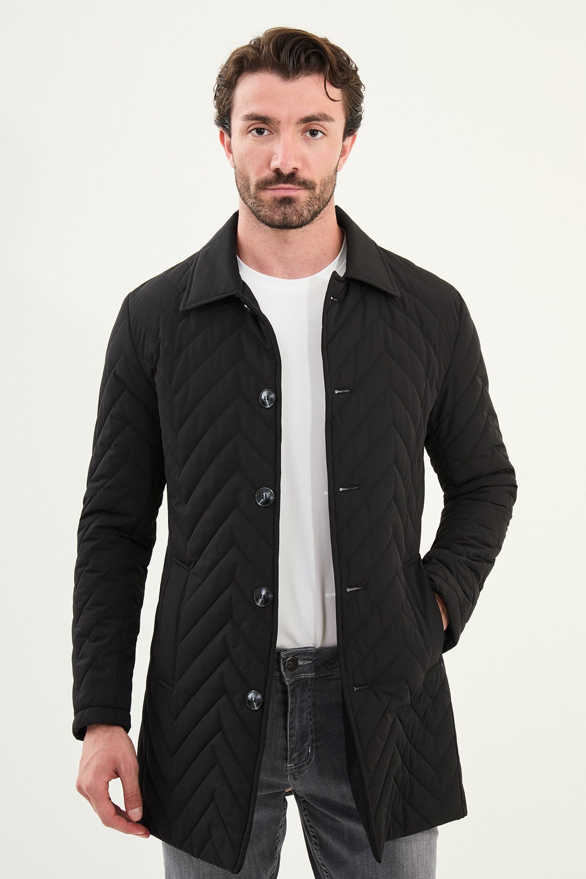 Marina Trench Coat Black
