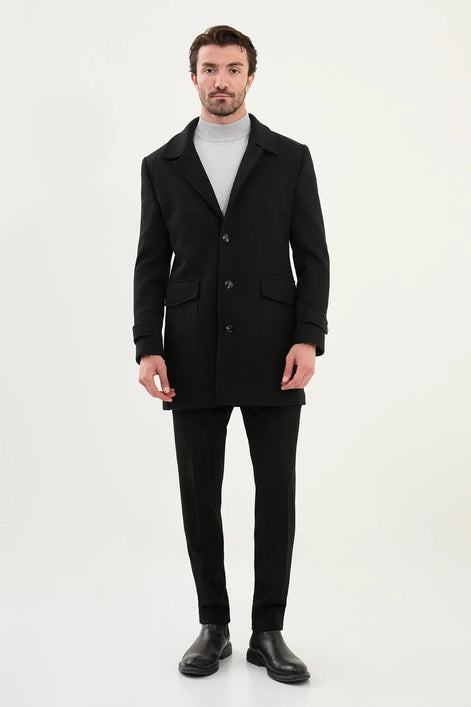 Marina Wool Coat Black