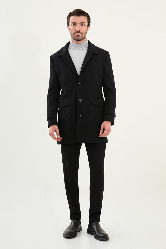 Marina Wool Coat Black