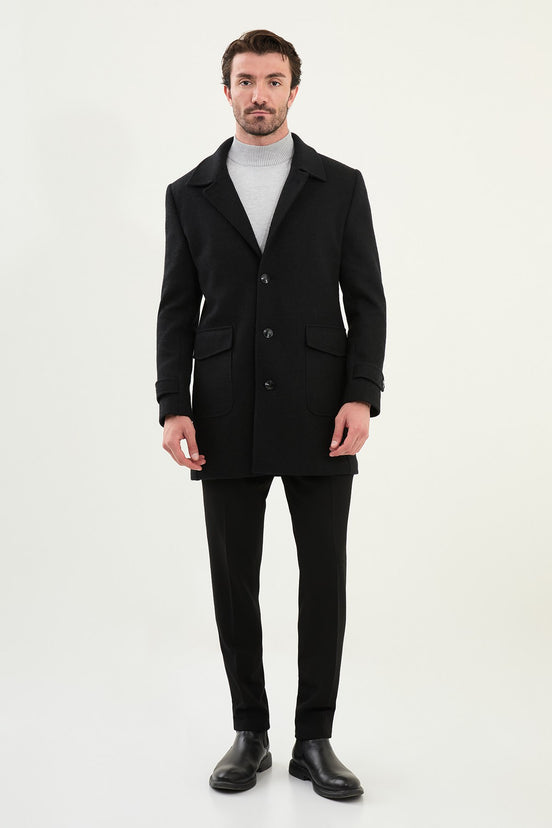 Marina Wool Coat Black