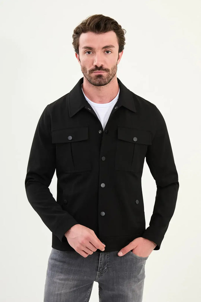 Black Wool Jacket