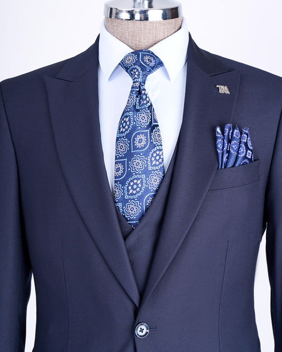 Navy Blue Suit