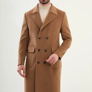 Marina Double Breasted Wool Cashmere Coat