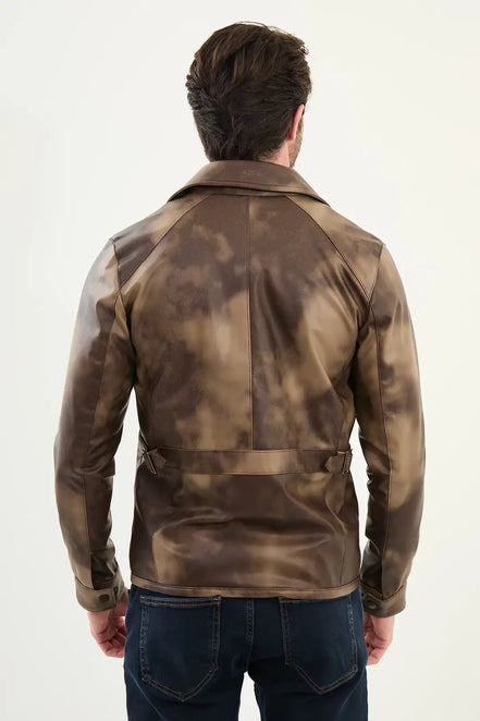 Marina Leather Jacket Men
