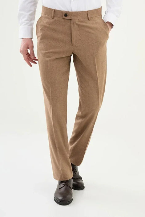 Marion Brown Plaid Pants