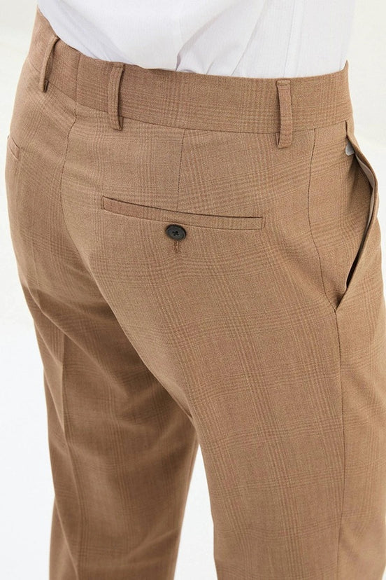 Marion Brown Plaid Pants