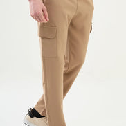 Marion Camel Brown Cargo Pants