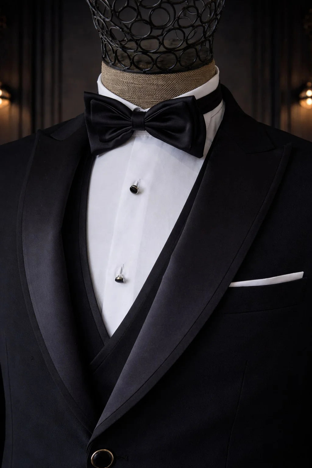 Cary Black Slim Tuxedo