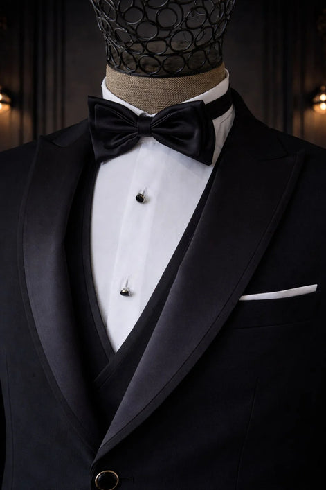 Cary Black Slim Tuxedo