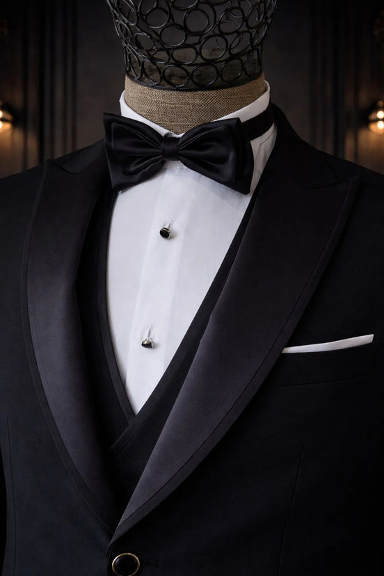 Cary Black Slim Tuxedo