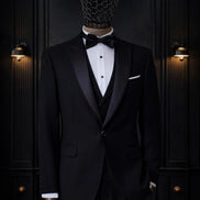 Cary Black Slim Tuxedo