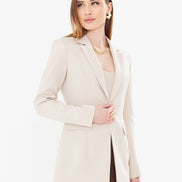 Women Beige Blazer