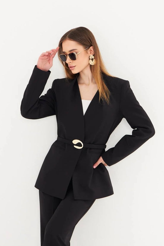 Black Women's Suit Set