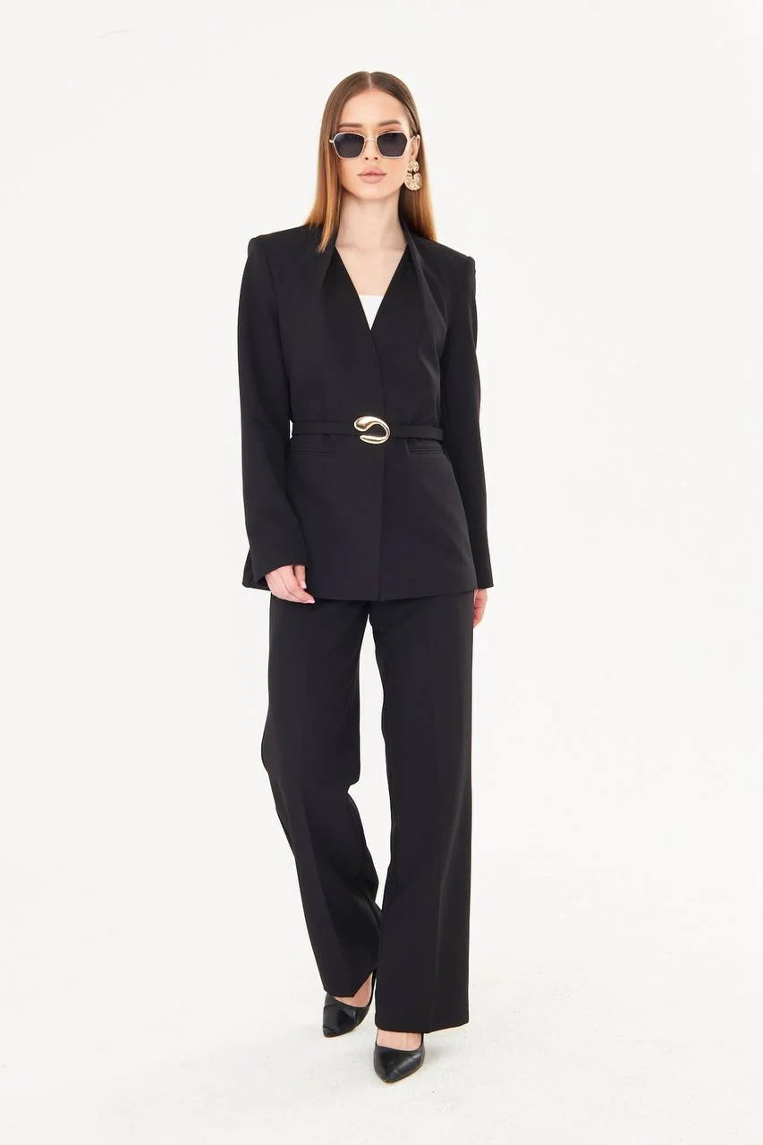 Black Suit Set for Women