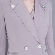 3 Piece Gray Women Suit