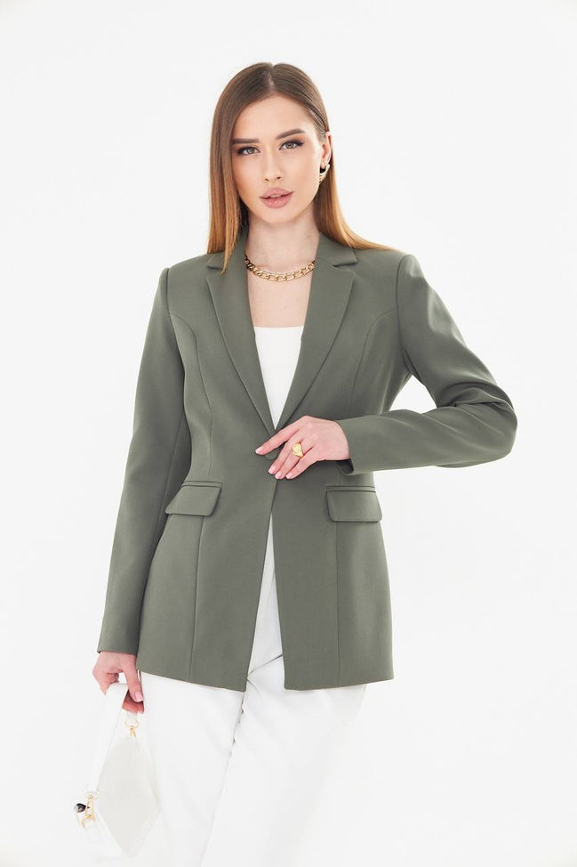 Khaki Blazer Women