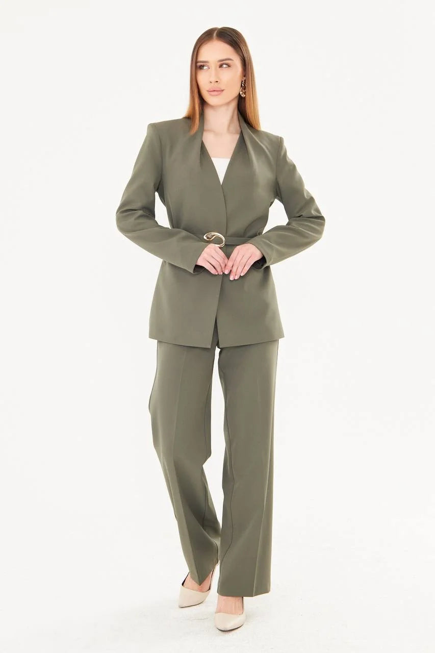 Olive Women's Suit Set