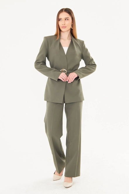 Olive Women's Suit Set