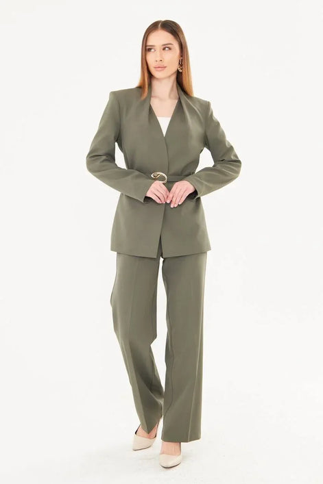 Olive Women's Suit Set