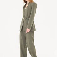 Green Women's Suit Set