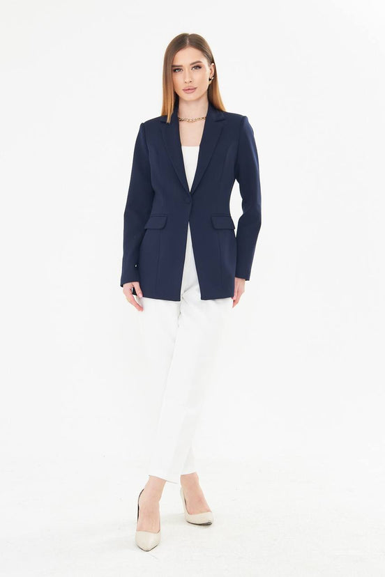 Navy Blue Blazer for Women