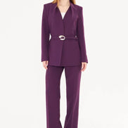 Purple Women's Suit Set