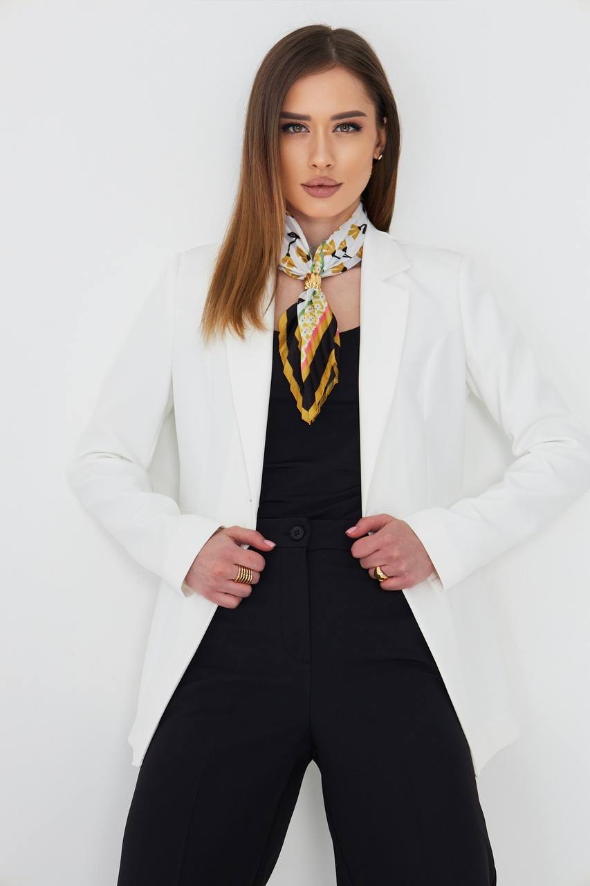 Women White Blazer