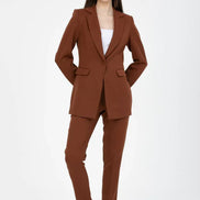 Women Brown Suit