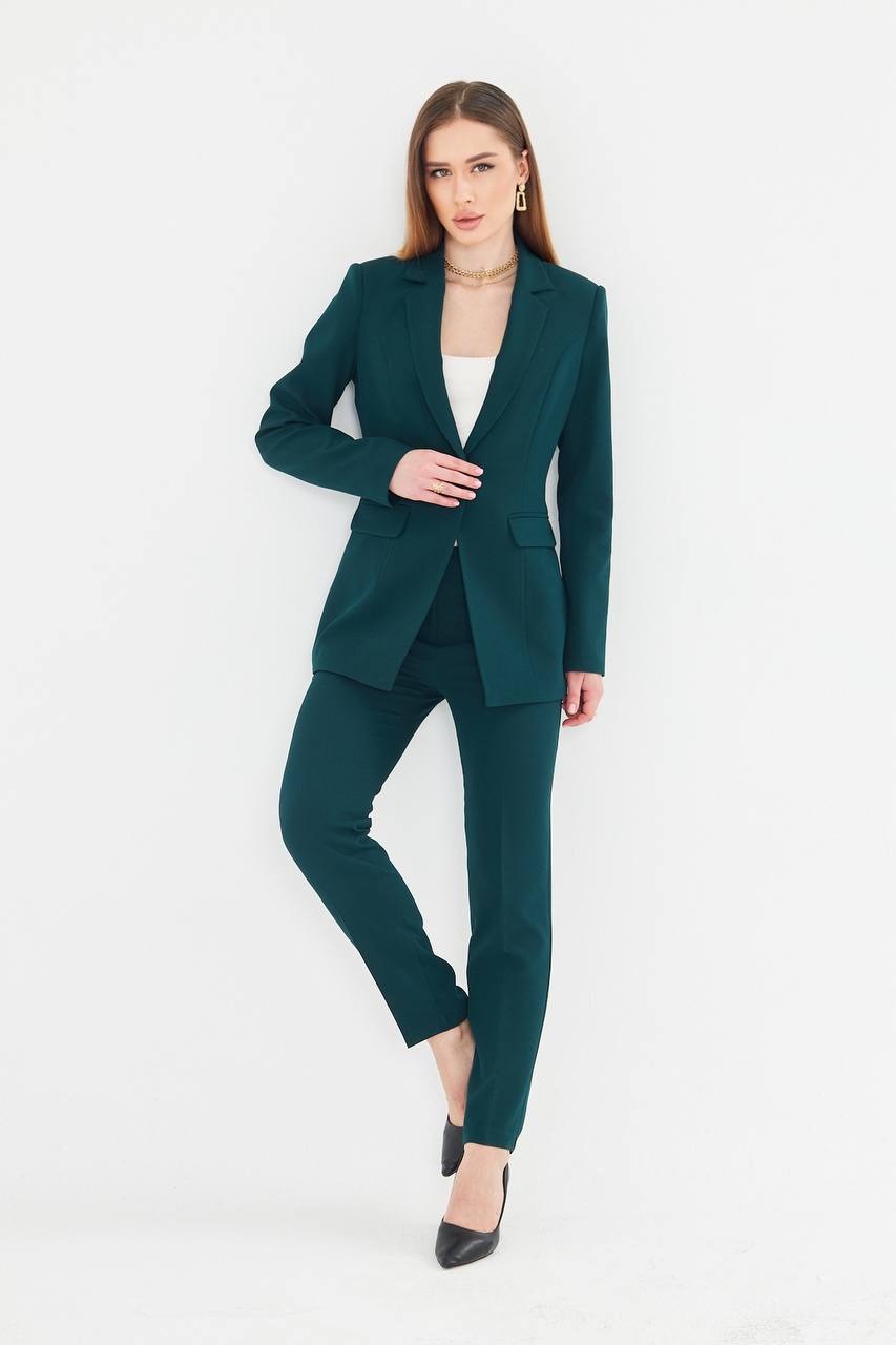 Women Green Suit