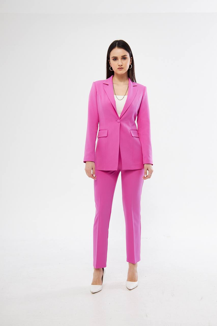 Women Pink Suit