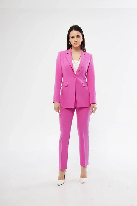 Women Pink Suit