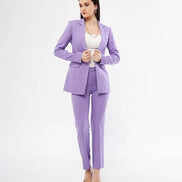 Conroe Women Purple Suit