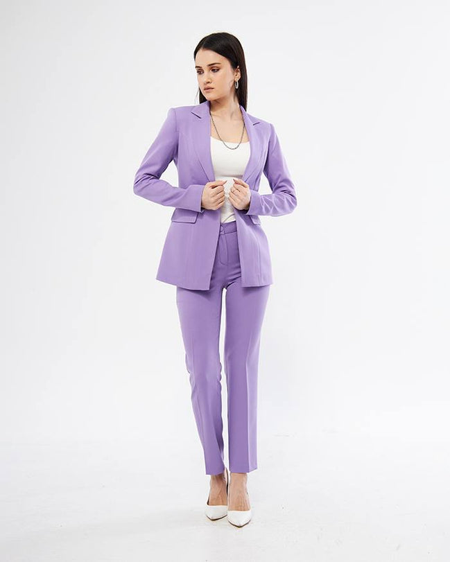 Conroe Women Purple Suit