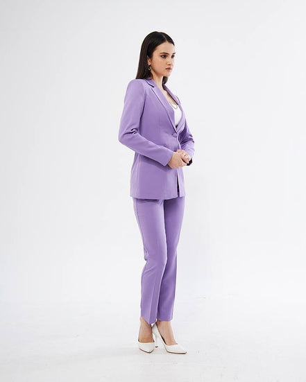 Conroe Women Purple Suit
