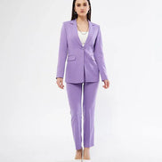 Conroe Women Purple Suit