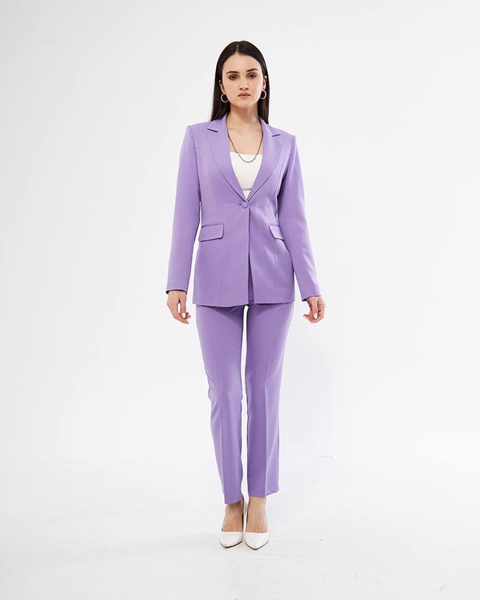 Conroe Women Purple Suit