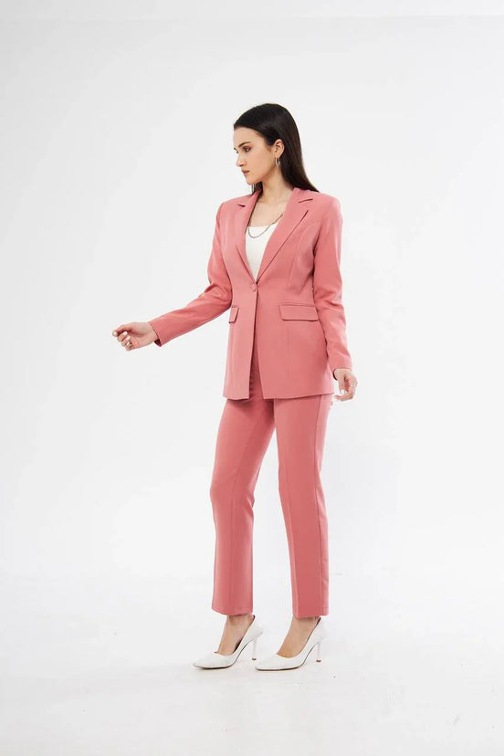 Pink Suit Women Collection Online, Ladies Pant Suits, Office Suits - GENT WITH Pink Suit Women Collection Online, Ladies Pant Suits, Office Suits - GENT WITH