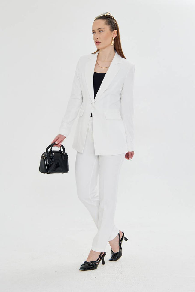 Women White Suit