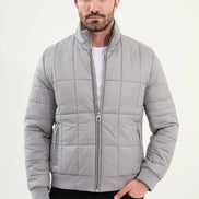 Gray Puffer Jacket