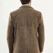 Khaki Green Wool Coat